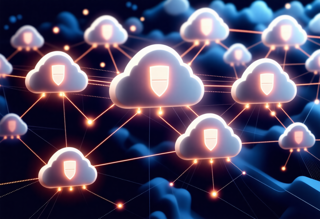 보안 강화형 클라우드 네트워크 시스템 시각화