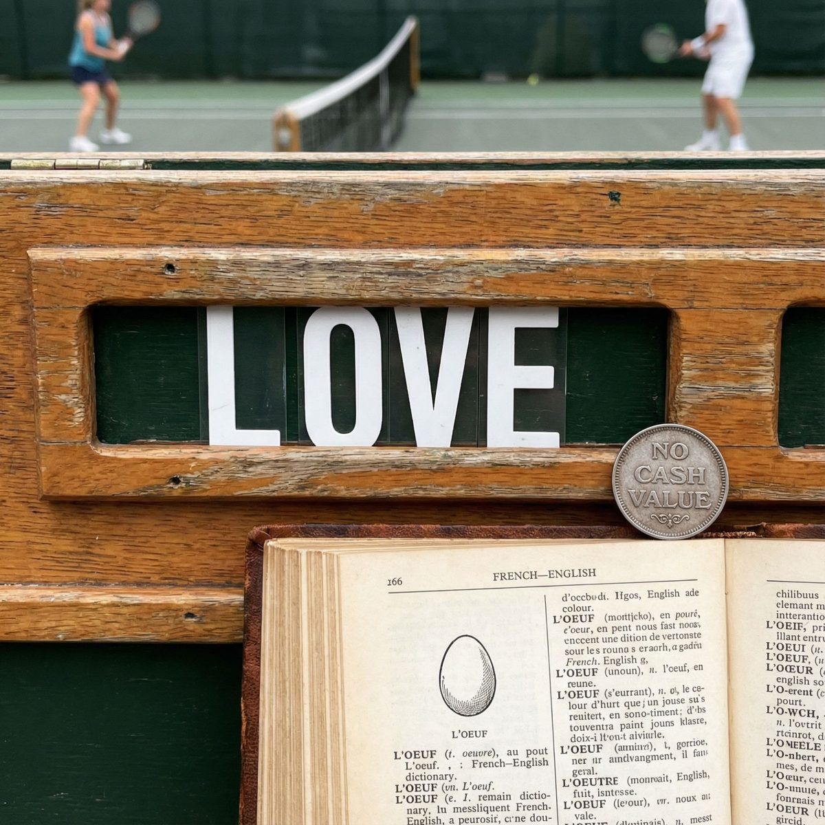 테니스 점수 ‘러브(Love)’의 유래: 프랑스어 달걀(l’oeuf)설