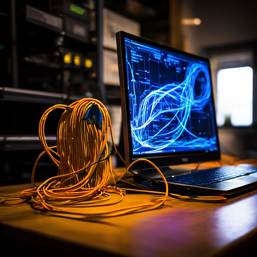 랜선 길이에 따른 인터넷 속도 저하 여부 및 최대 거리