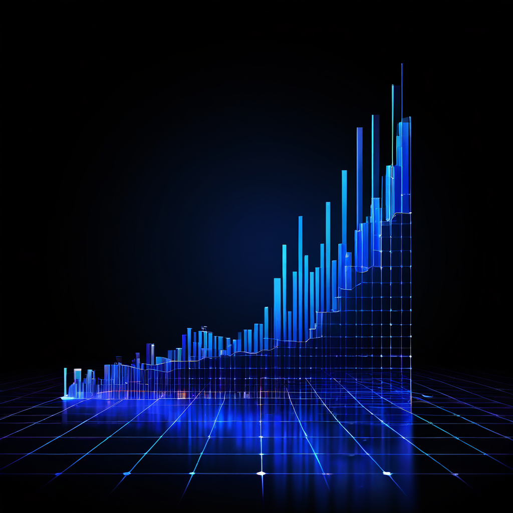 유동성이 급격히 감소하며 매수 호가와 매도 호가 사이에 넓고 들쭉날쭉한 갭이 발생한 금융 차트의 모습을 보여주는 그래프입니다.