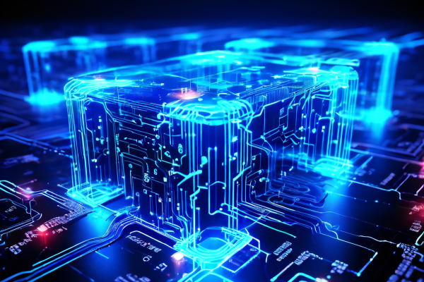 Horizon이라는 이름이 표시된 복잡한 블록체인 코어가 활기찬 사이드체인과 연결되어 있으며, Zendo 프로토콜의 핵심 기술 기능을 나타내는 데이터와 토큰 흐름이 양방향으로 흐르고 있습니다.