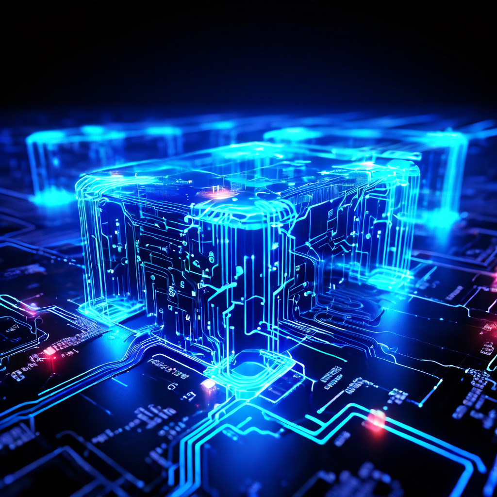 Horizon이라는 이름이 표시된 복잡한 블록체인 코어가 활기찬 사이드체인과 연결되어 있으며, Zendo 프로토콜의 핵심 기술 기능을 나타내는 데이터와 토큰 흐름이 양방향으로 흐르고 있습니다.