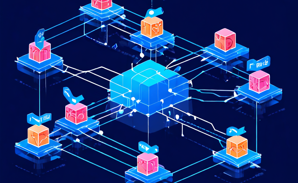네오 네트워크의 dBFT 합의 메커니즘을 시각화한 다이어그램으로, 하나의 프라이머리 노드가 블록을 생성하여 검증 노드들에게 브로드캐스트하고 모든 노드가 합의에 도달하는 보안적인 디지털 네트워크의 과정을 설명합니다.