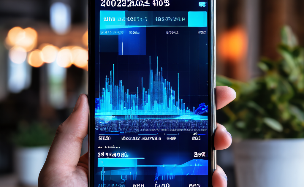 스마트폰 화면에서 앱이 느리게 멈추고 오류가 발생하며, 위협적으로 느껴지는 거대한 금액의 가격표가 겹쳐져 표시된 모습을 담은 이미지입니다.
