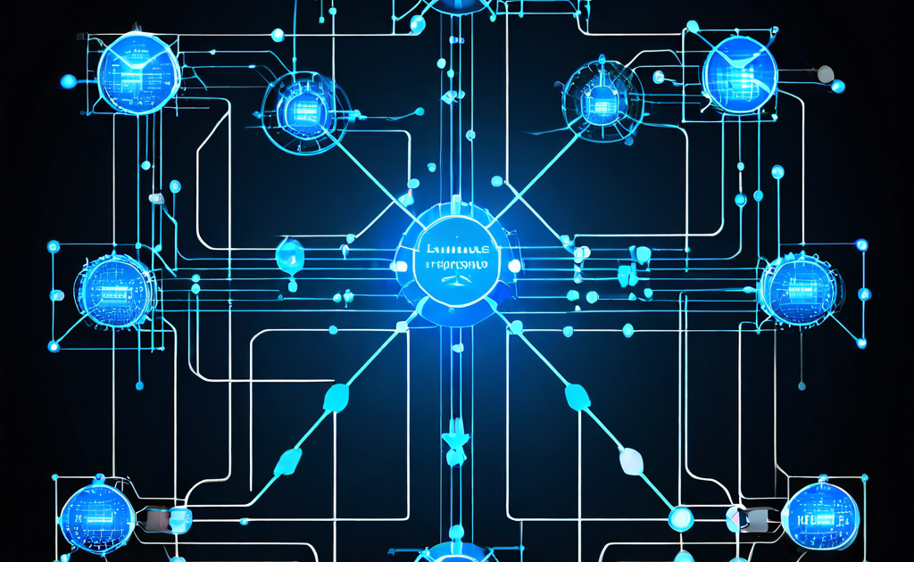 여러 개의 병렬 블록체인이 중앙 허브인 XCMP를 통해 메시지를 교환하며 상호 연결되는 크로스체인 커뮤니케이션의 핵심 메커니즘을 도식화한 네트워크 구성도입니다.
