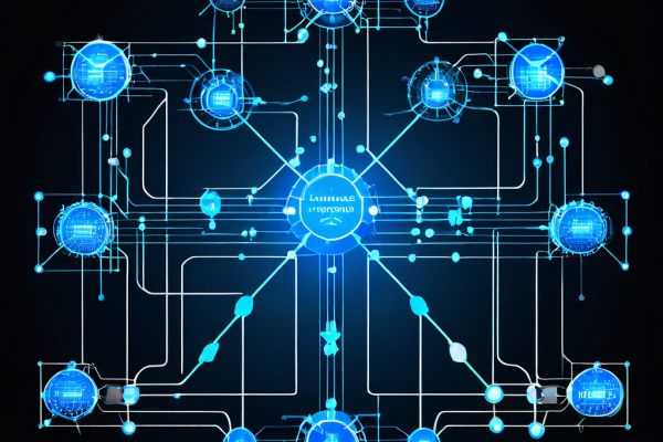 여러 개의 병렬 블록체인이 중앙 허브인 XCMP를 통해 메시지를 교환하며 상호 연결되는 크로스체인 커뮤니케이션의 핵심 메커니즘을 도식화한 네트워크 구성도입니다.