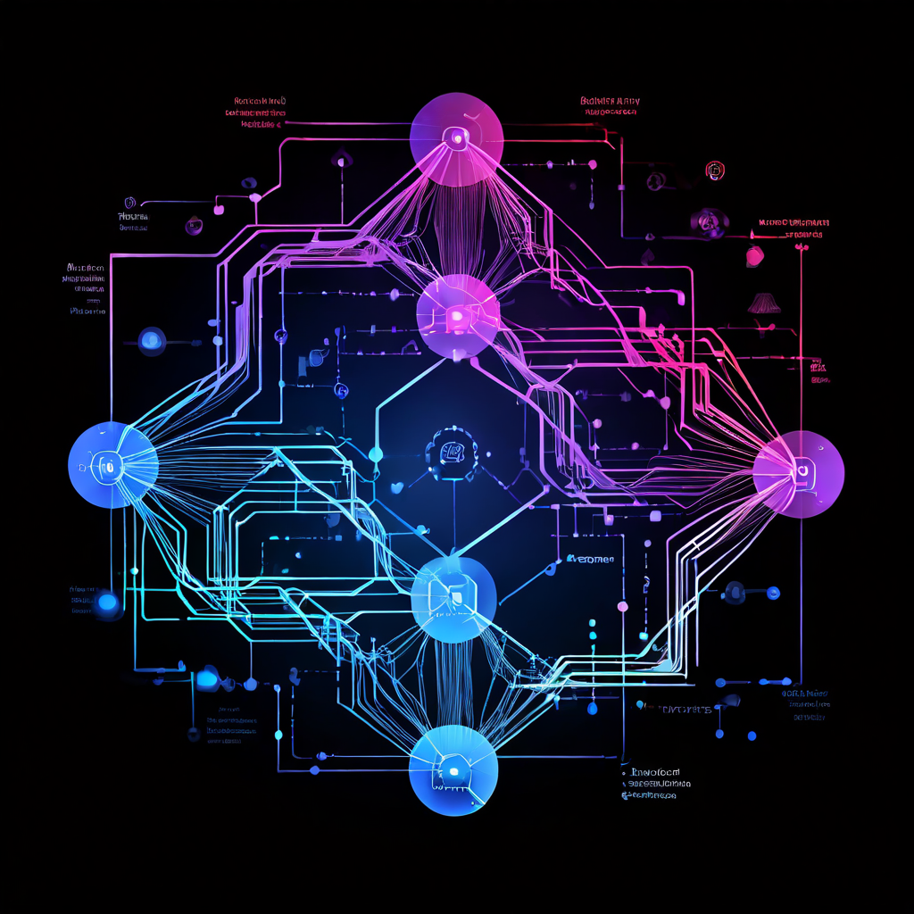 블록체인 합의 메커니즘의 한계를 보여주는 단일 중앙 노드와, 디크레드의 다층적 해결책을 상징하는 견고한 다층 네트워크를 대비한 추상적 플로우차트 이미지입니다.
