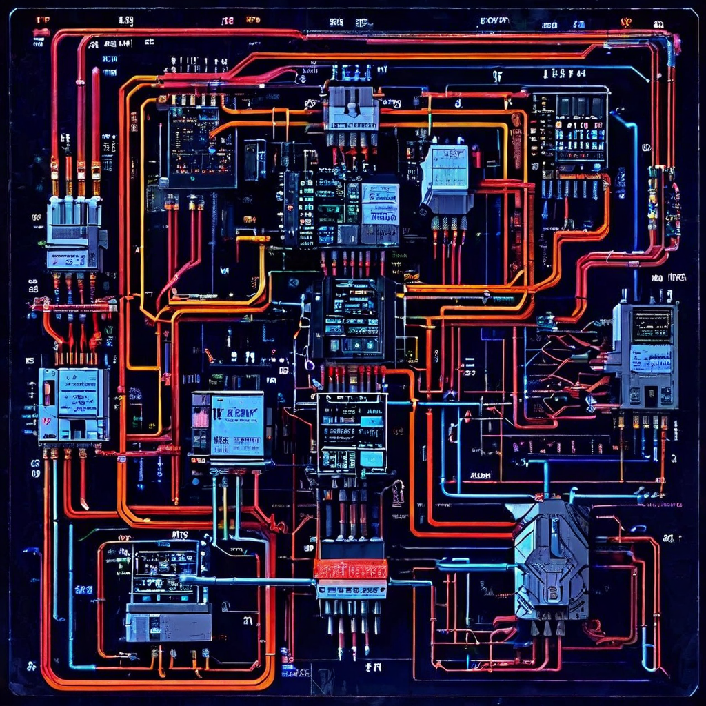 이더리움 네트워크의 복잡한 상호작용을 시각화한 이미지로, 네트워크 수요, 채굴자 수수료, ETH 가격이 표기된 기어들이 급격하게 변동하며 단순한 데이터 정체가 아닌 역동적인 경제적 메커니즘을 설명합니다.