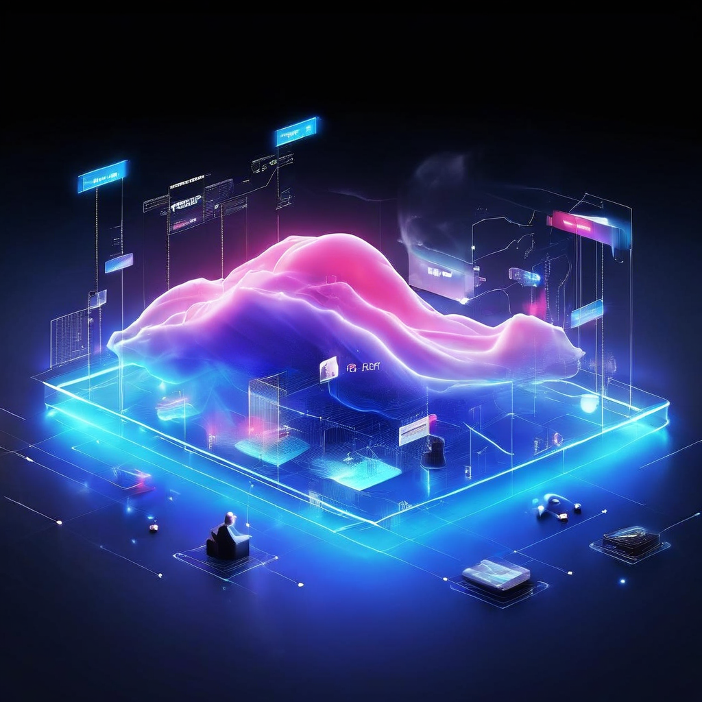 Premium digital platform interface showing provider odds drift, cloud data flow, and abstract monitoring layers for online...