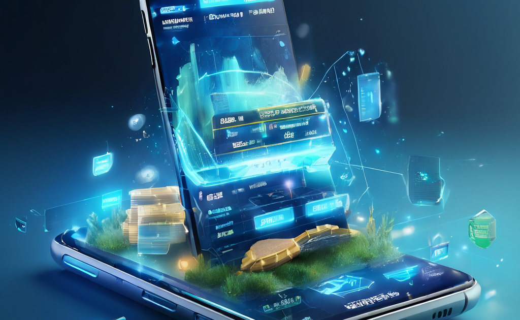 Mobile bet slip sliding interface with futuristic digital glow and secure online workflow layers.
